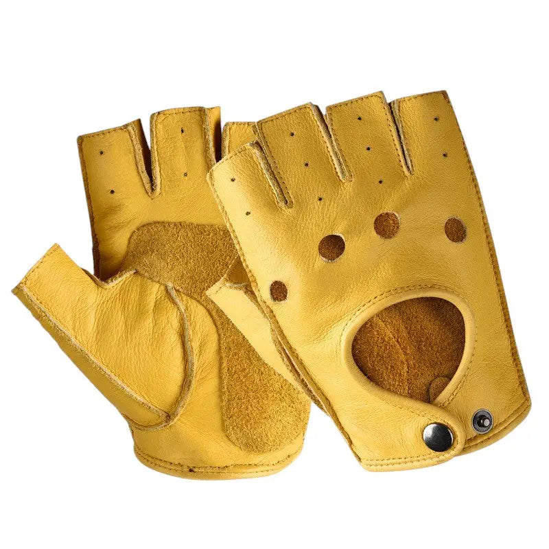 Gants sans doigts homme