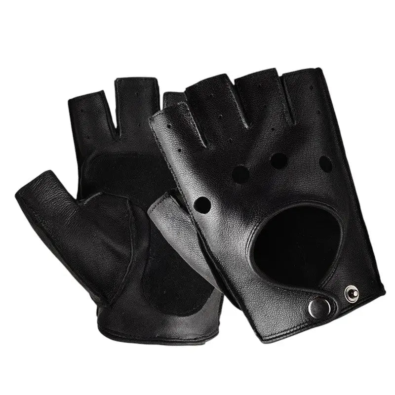 Gants sans doigts homme