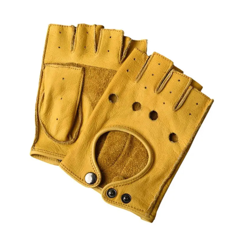 Gants sans doigts homme