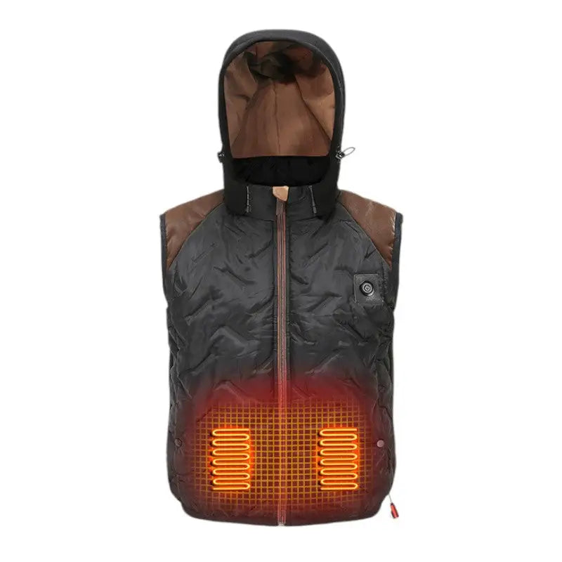 Gilet chauffant homme chasse