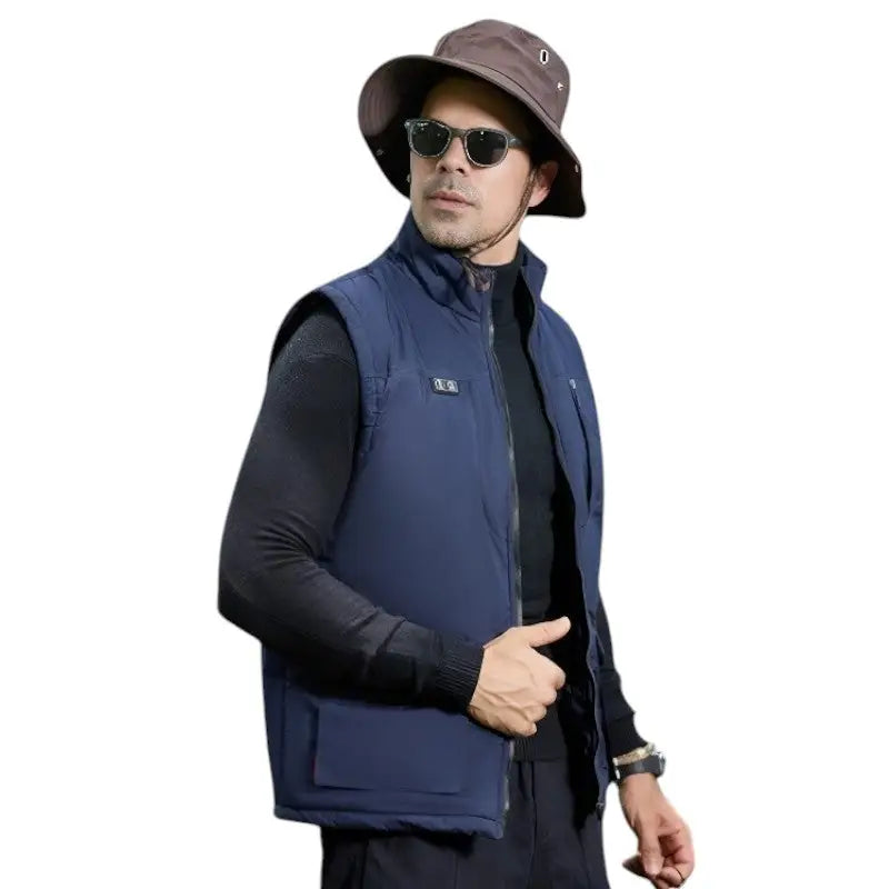 Gilet chauffant homme randonnée