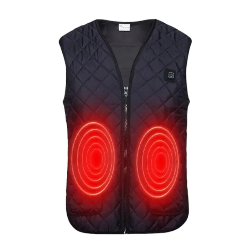Gilet chauffant homme température réglable