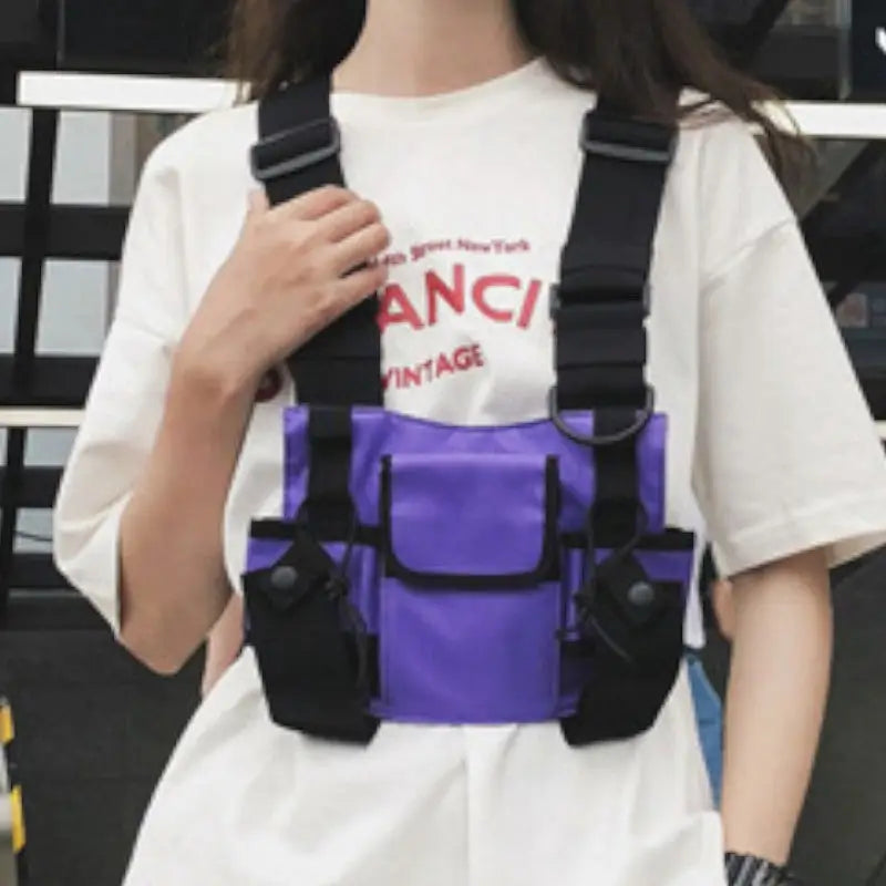 Gilet tactique streetwear