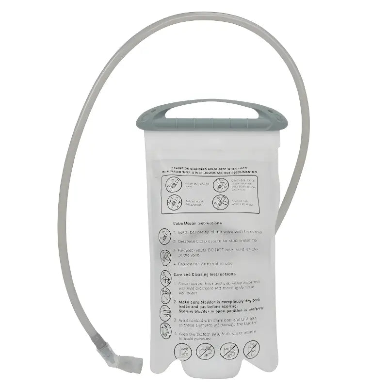 Gourde randonnée avec pipette