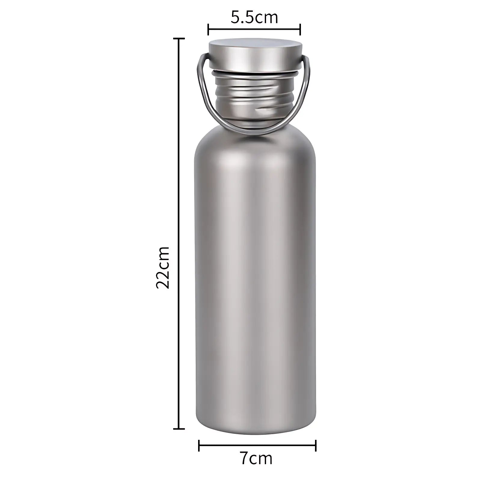 Gourde randonnée portable