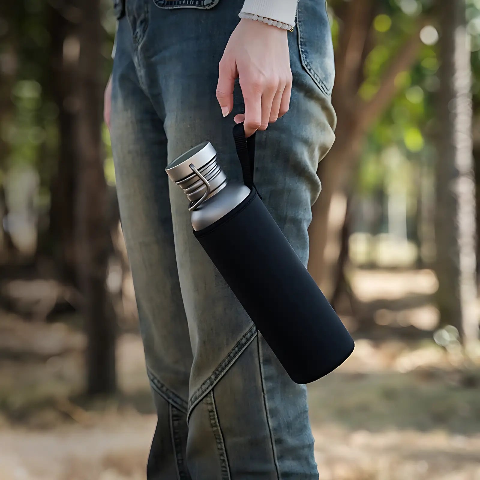 Gourde randonnée portable