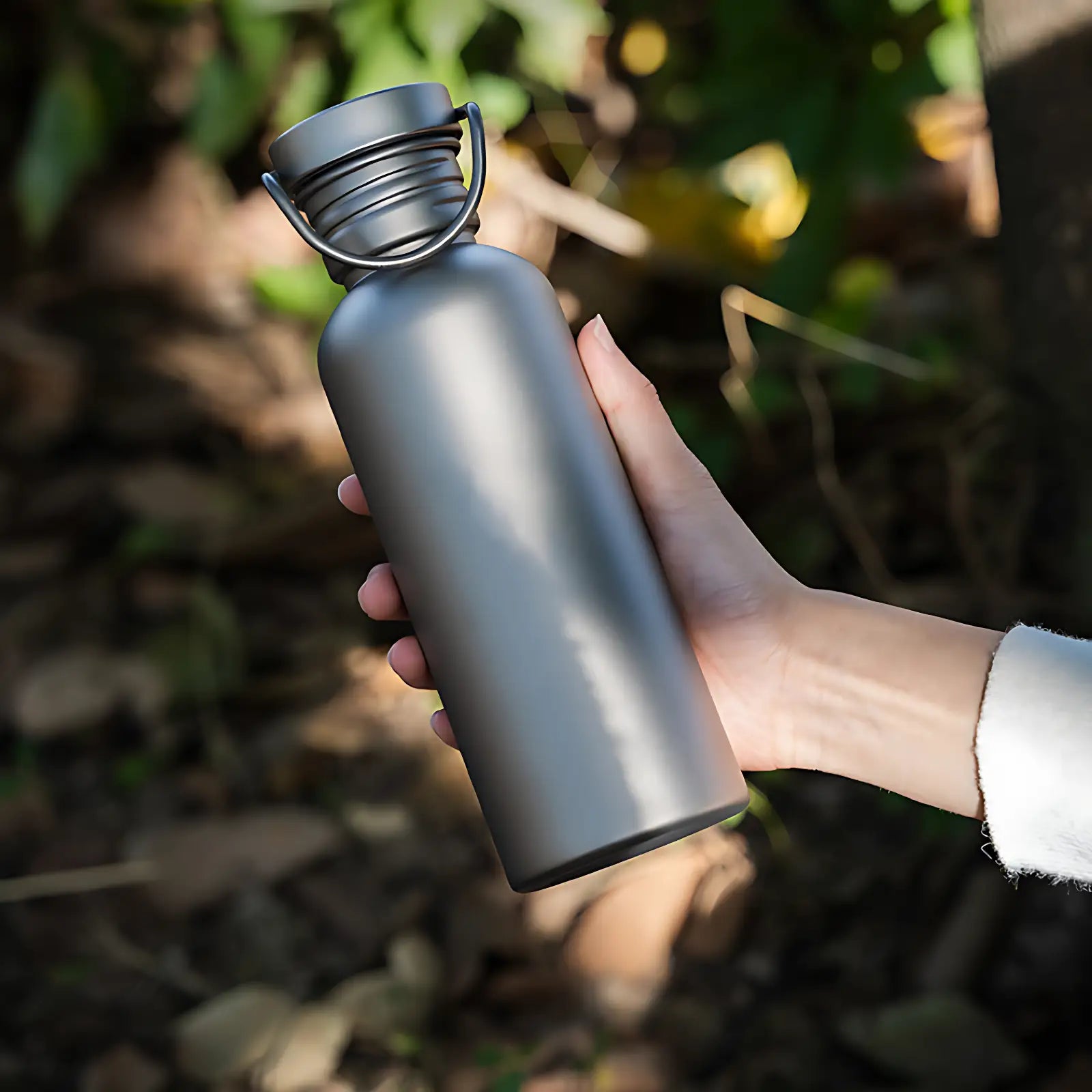 Gourde randonnée portable