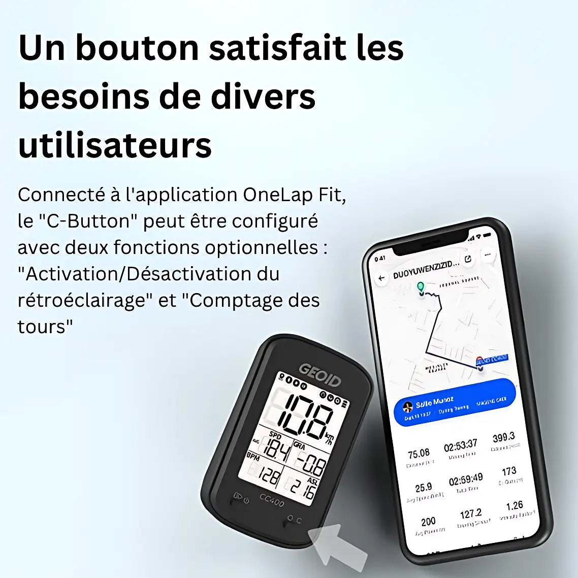 GPS pour randonnée velo