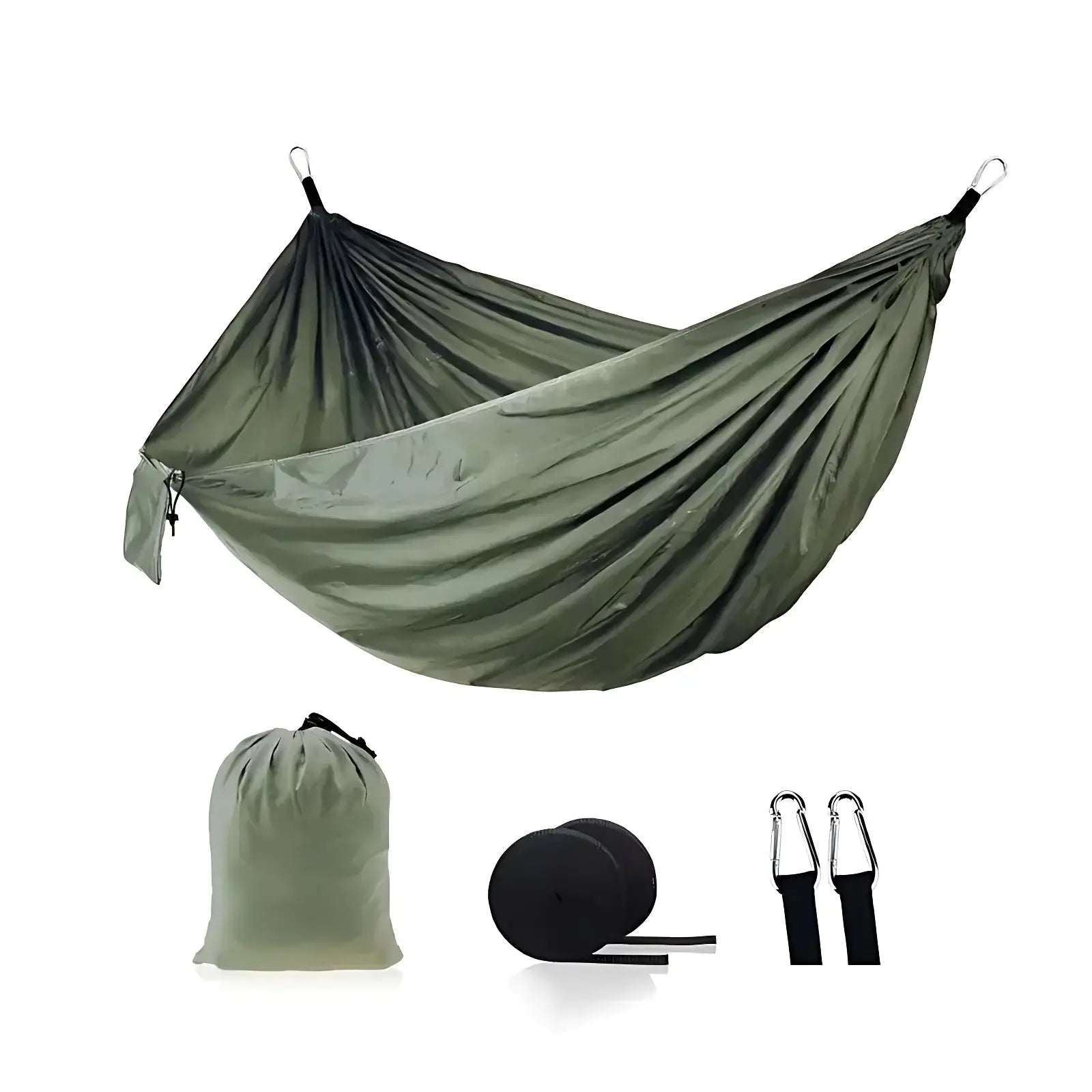 Hamac double-toile parachute