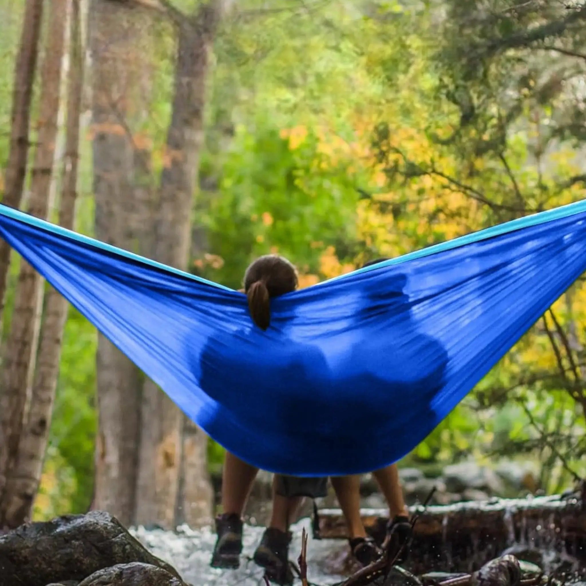 Hamac en toile de parachute 2 personnes