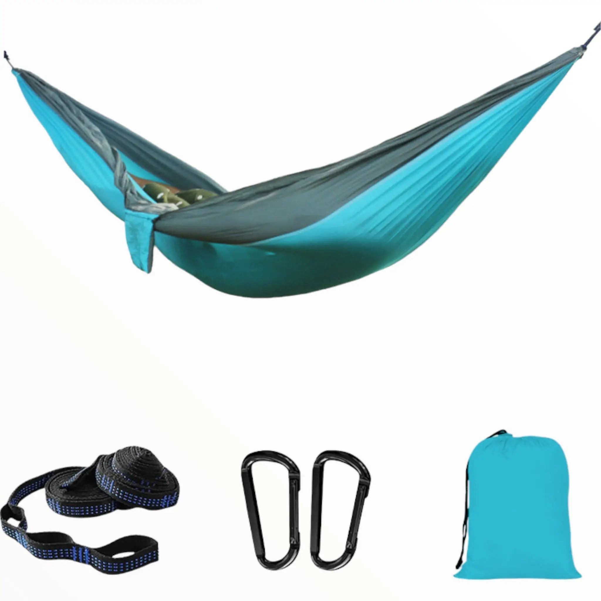 HAMAC TOILE PARACHUTE SOLIDE EN DIFFERENTS COLORIS