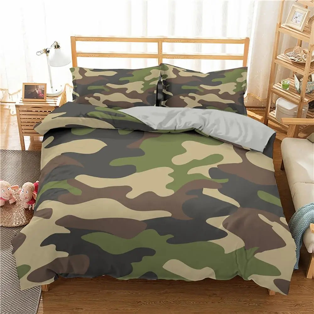 Housse de couette militaire 220x240