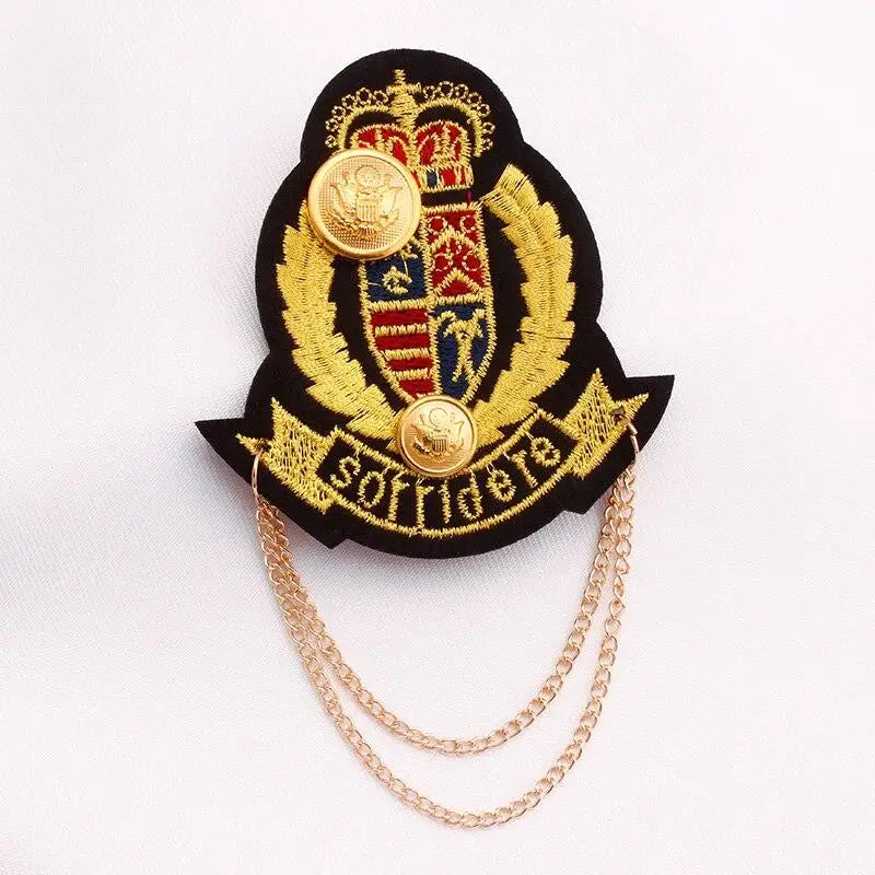 Insigne militaire en tissu