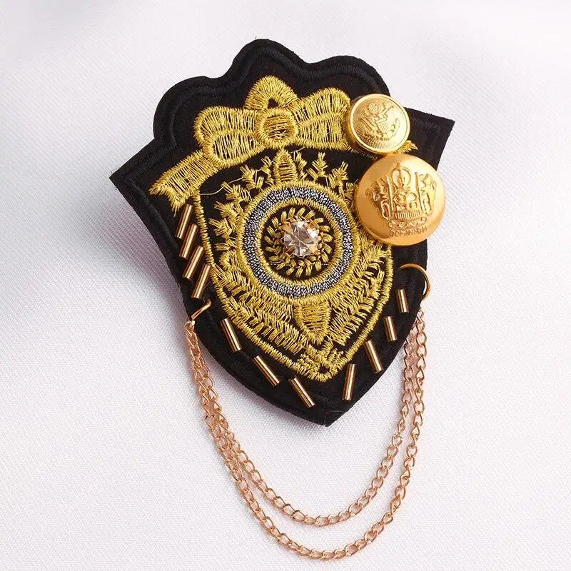 Insigne militaire en tissu