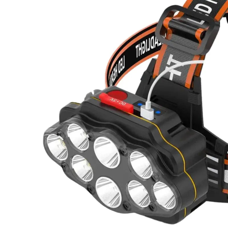 Lampe frontale rechargeable puissante