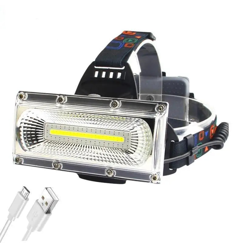 Lampe frontale rechargeable puissante