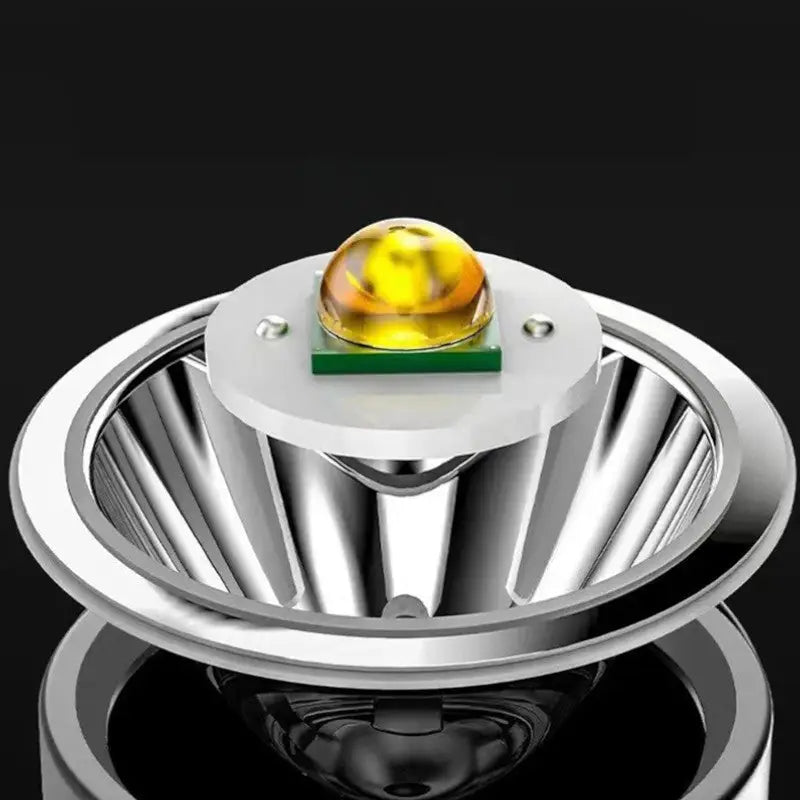 Lampe torche led ultra puissante rechargeable militaire