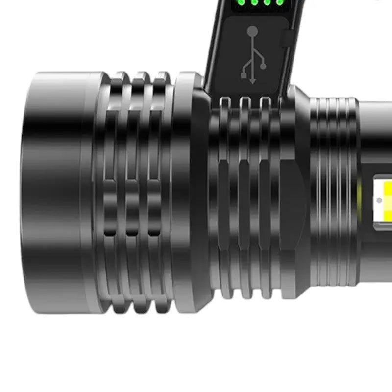 Lampe torche led ultra puissante rechargeable militaire