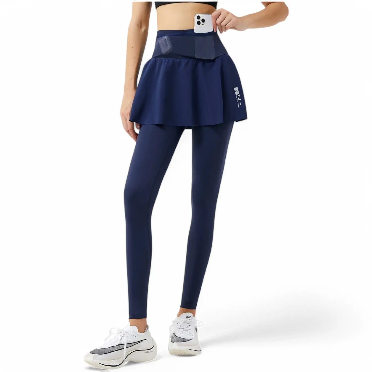 Legging jupe 2 en 1 femme sport randonnée