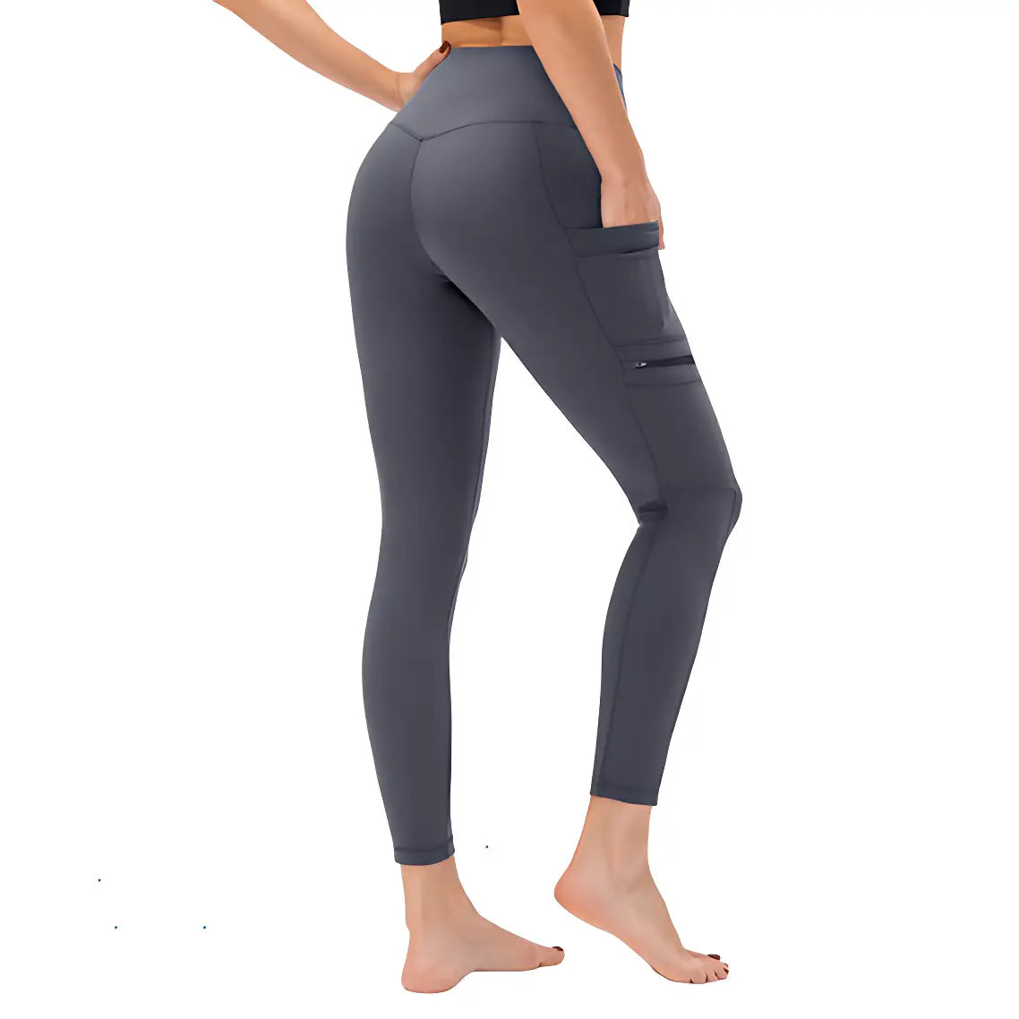 Legging randonnée femme poche zippée
