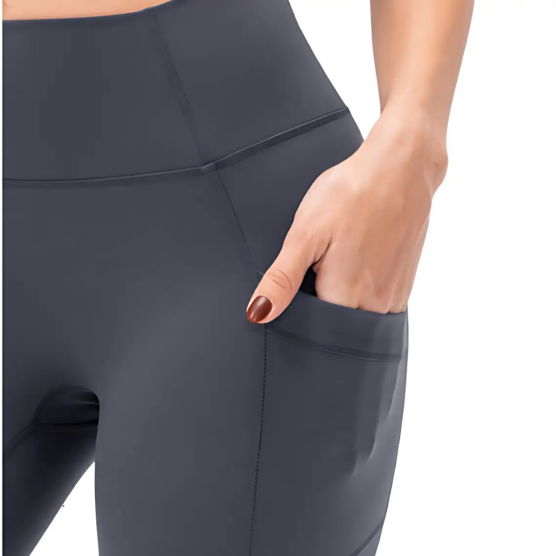 Legging randonnée femme poche zippée