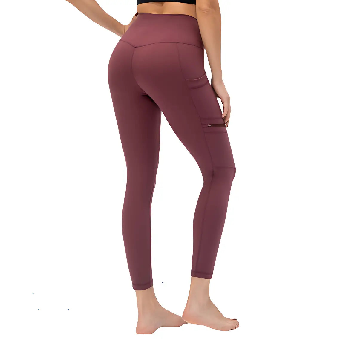 Legging randonnée femme poche zippée
