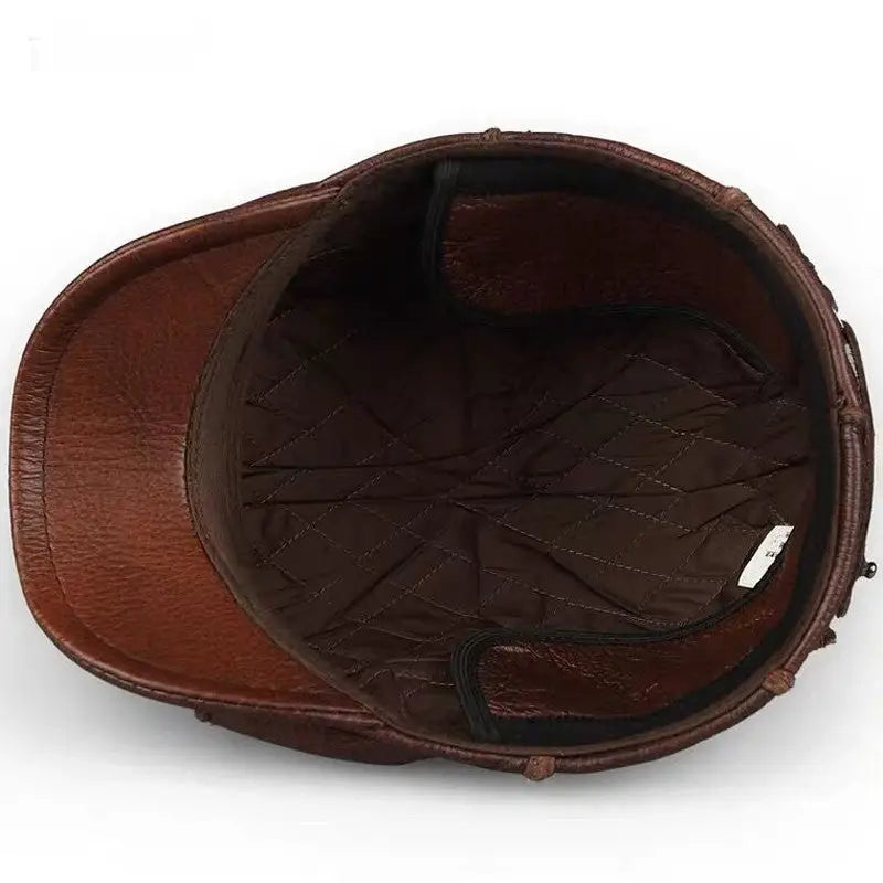 Militaire béret marron