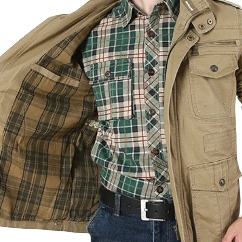 Militaire Veste élégant