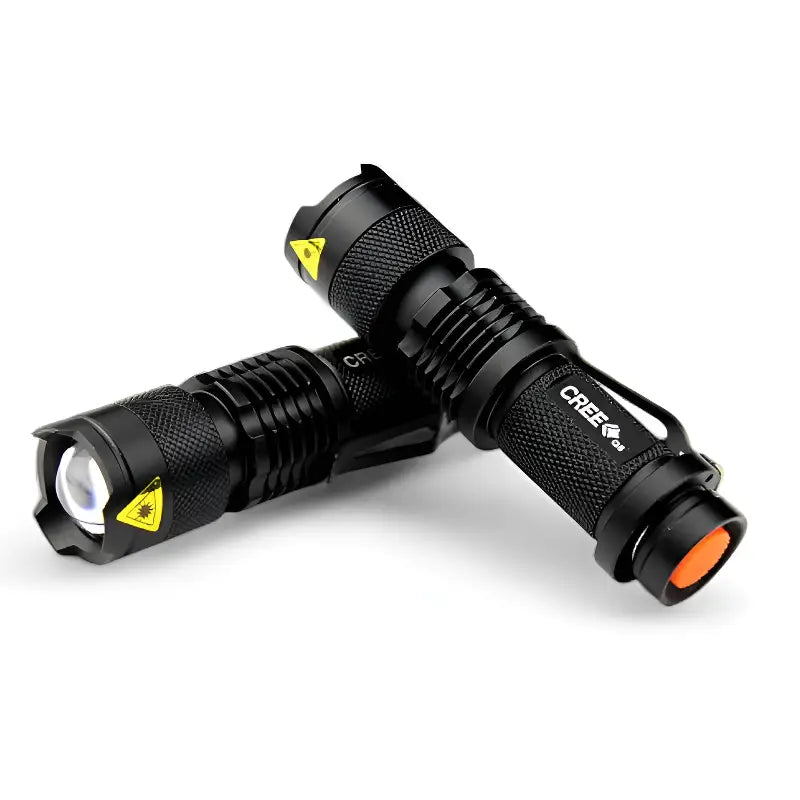 Mini lampe torche led zoom rechargeable