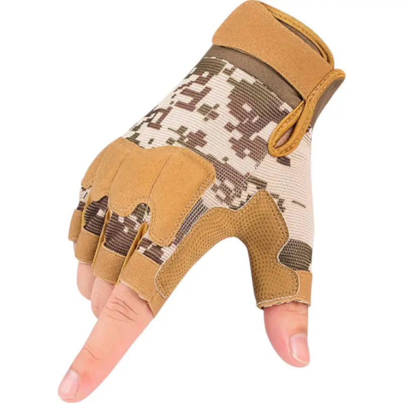 Mitaine militaire camouflage femme