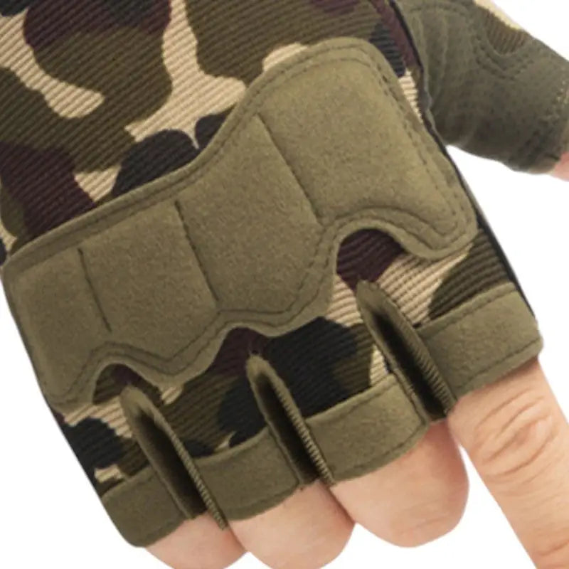 Mitaine militaire camouflage femme