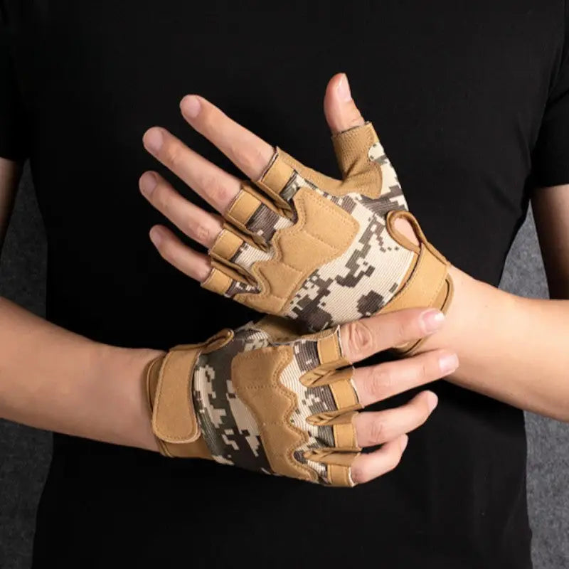 Mitaine militaire camouflage femme