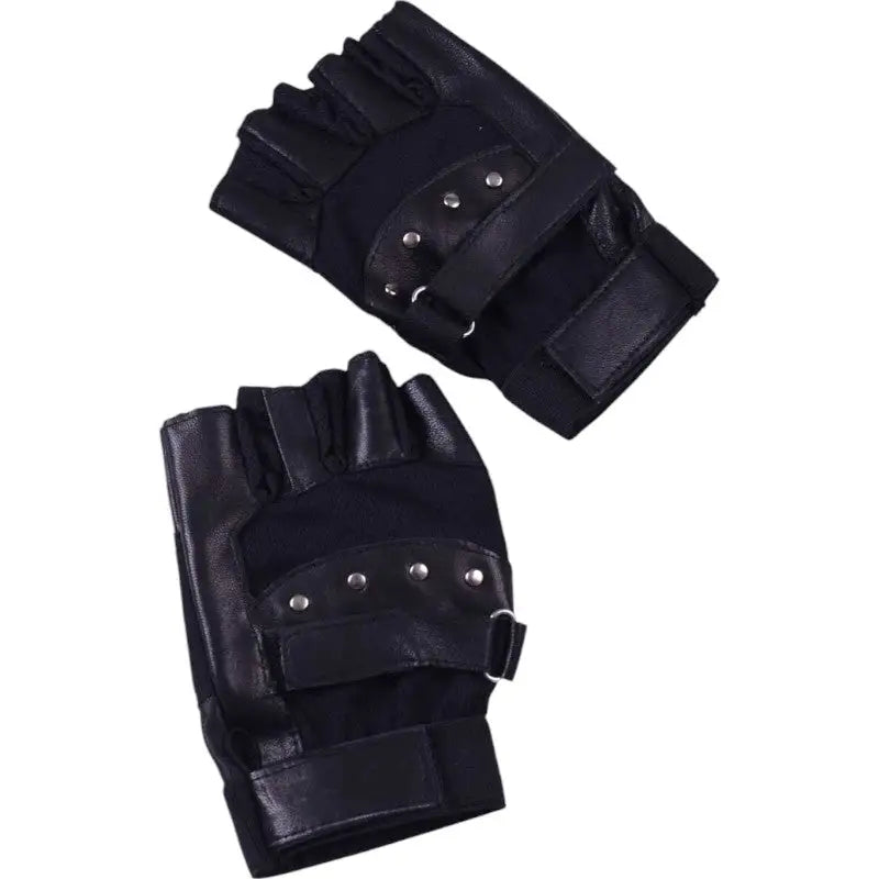 Mitaine militaire noir femme