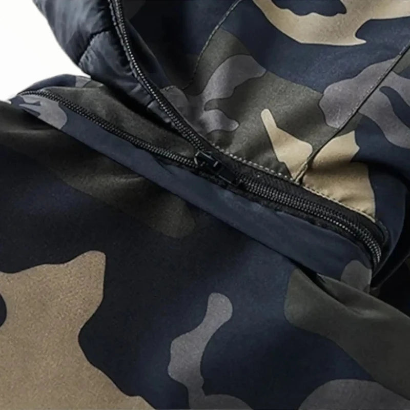 Mode parka militaire pour homme
