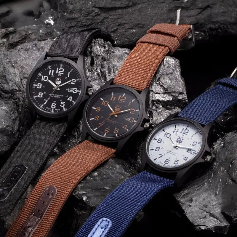 MONTRE MILITAIRE - ACIER INOXYDABLE DE MEILLEURE QUALITE