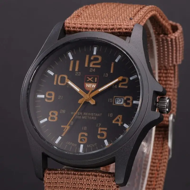 MONTRE MILITAIRE - ACIER INOXYDABLE DE MEILLEURE QUALITE
