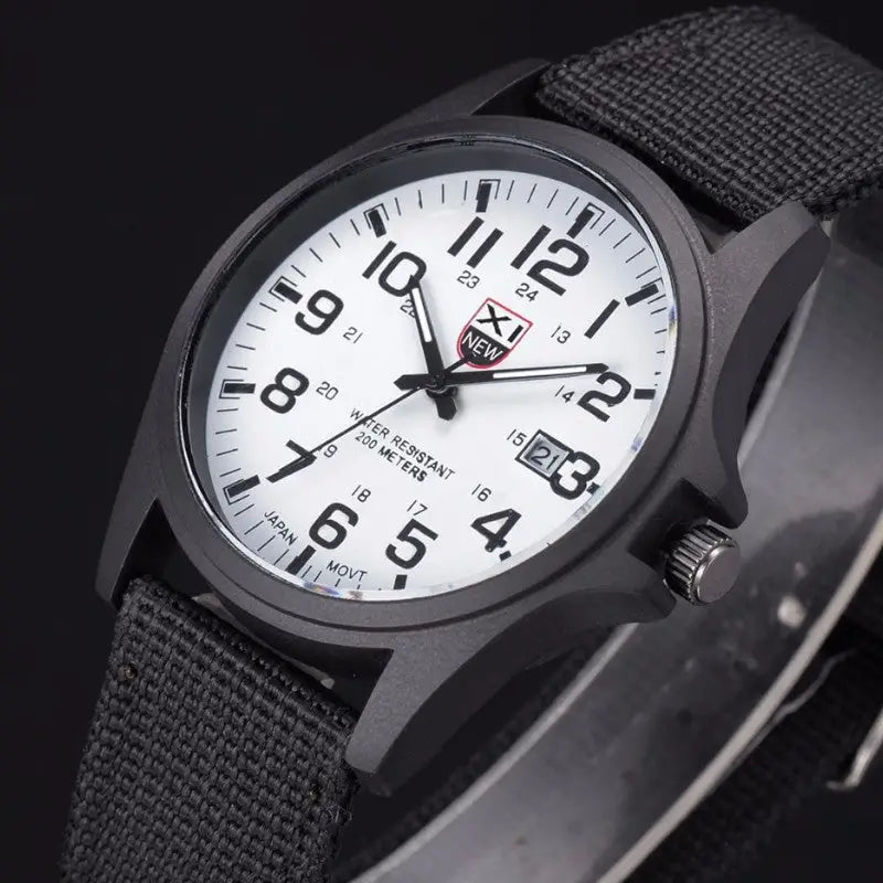 MONTRE MILITAIRE - ACIER INOXYDABLE DE MEILLEURE QUALITE