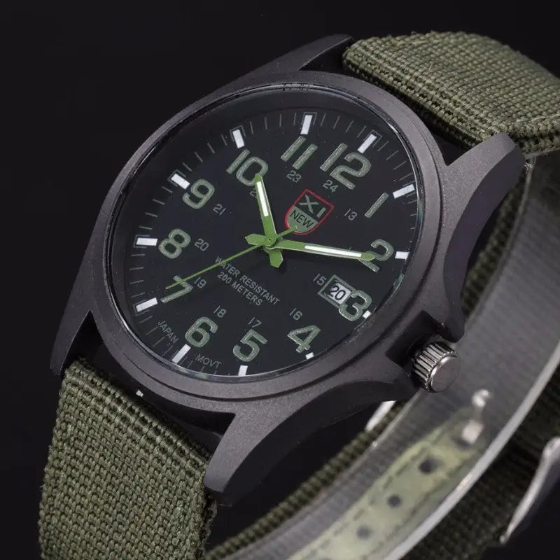 MONTRE MILITAIRE - ACIER INOXYDABLE DE MEILLEURE QUALITE