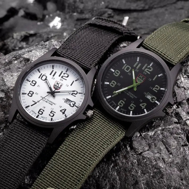 MONTRE MILITAIRE - ACIER INOXYDABLE DE MEILLEURE QUALITE