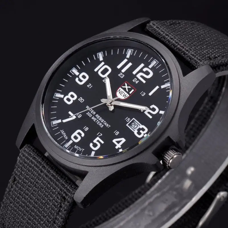 MONTRE MILITAIRE - ACIER INOXYDABLE DE MEILLEURE QUALITE