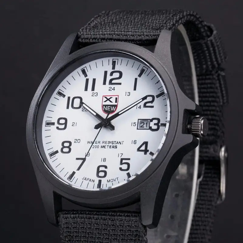 MONTRE MILITAIRE - ACIER INOXYDABLE DE MEILLEURE QUALITE