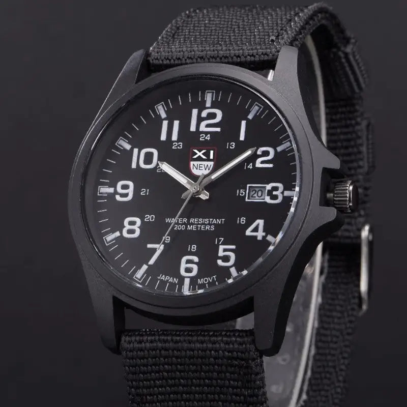 MONTRE MILITAIRE - ACIER INOXYDABLE DE MEILLEURE QUALITE