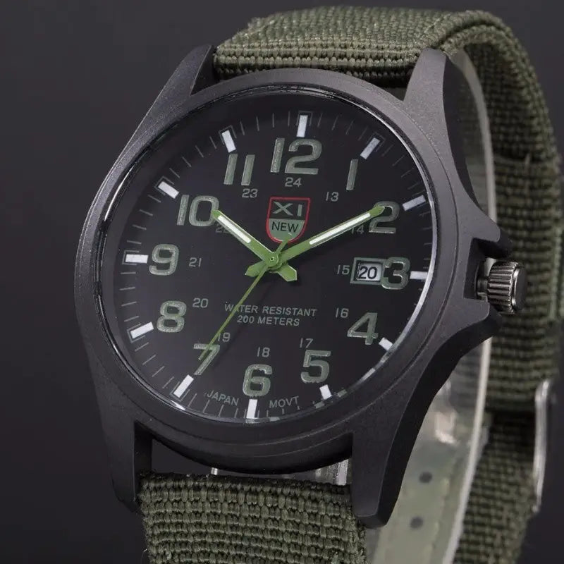MONTRE MILITAIRE - ACIER INOXYDABLE DE MEILLEURE QUALITE