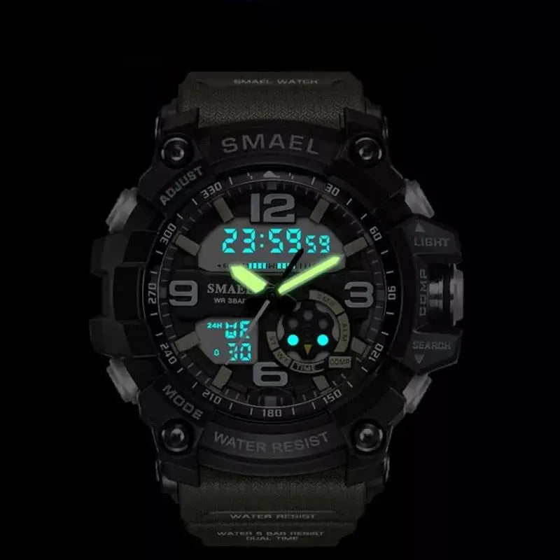 Montre militaire tactique à quartz résistante aux chocs