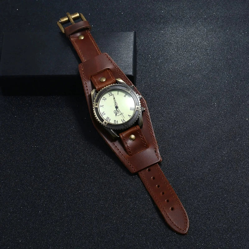 Montre style vintage homme