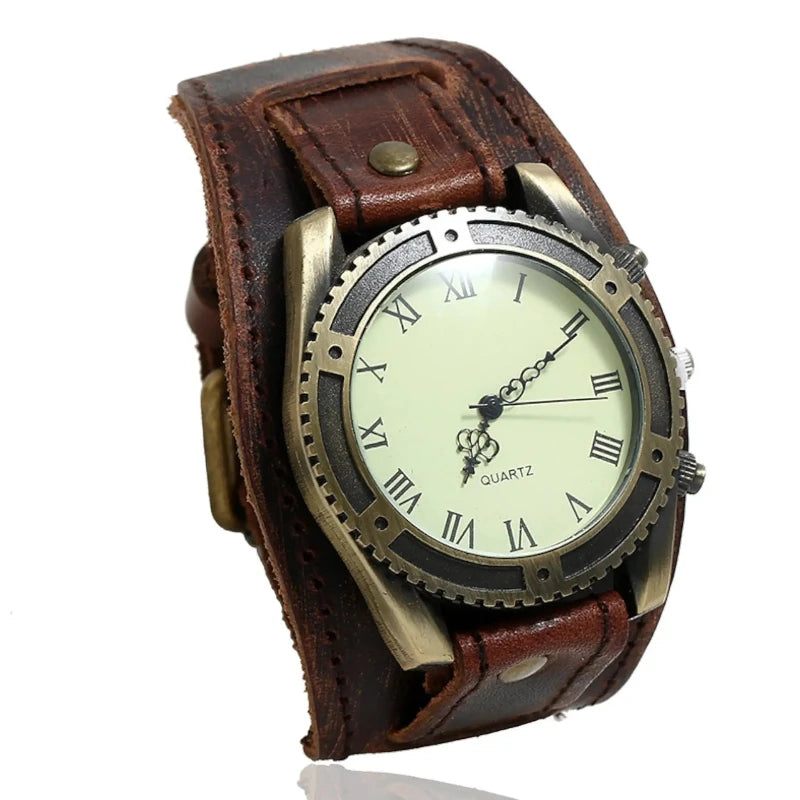 Montre style vintage homme