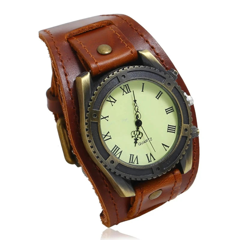 Montre style vintage homme