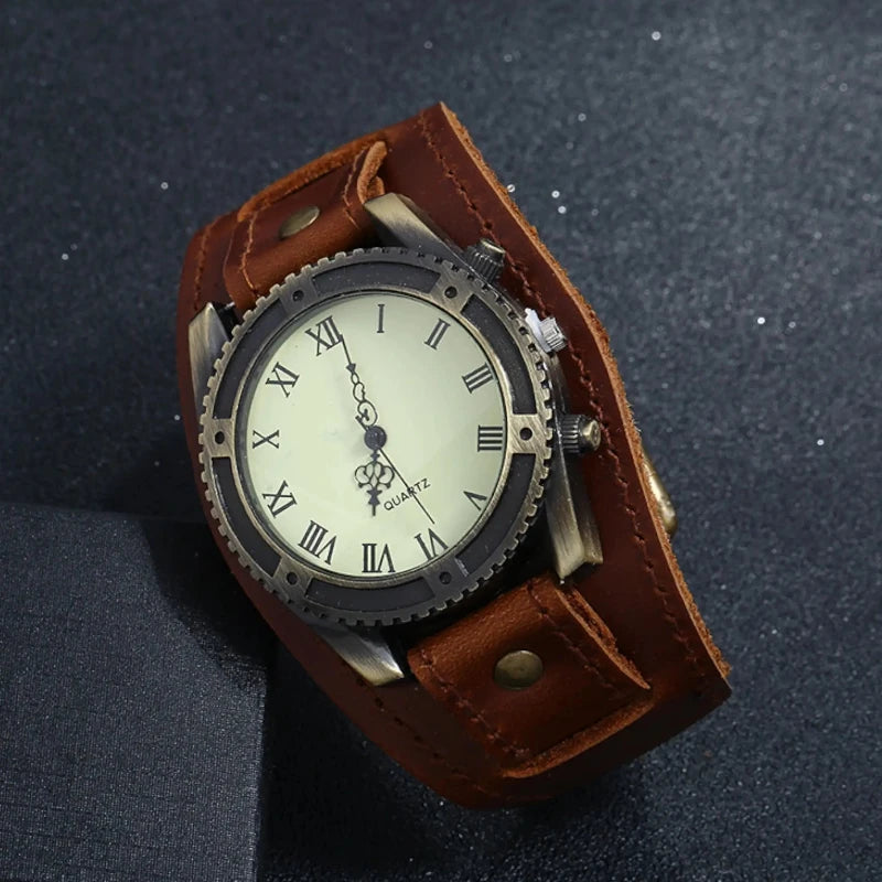 Montre style vintage homme