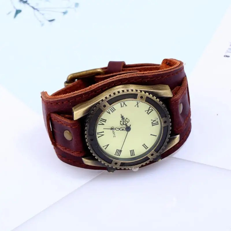 Montre style vintage homme