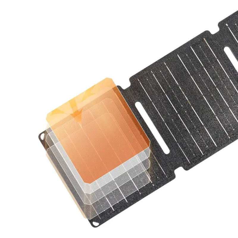 Panneau solaire randonnée pliable portable